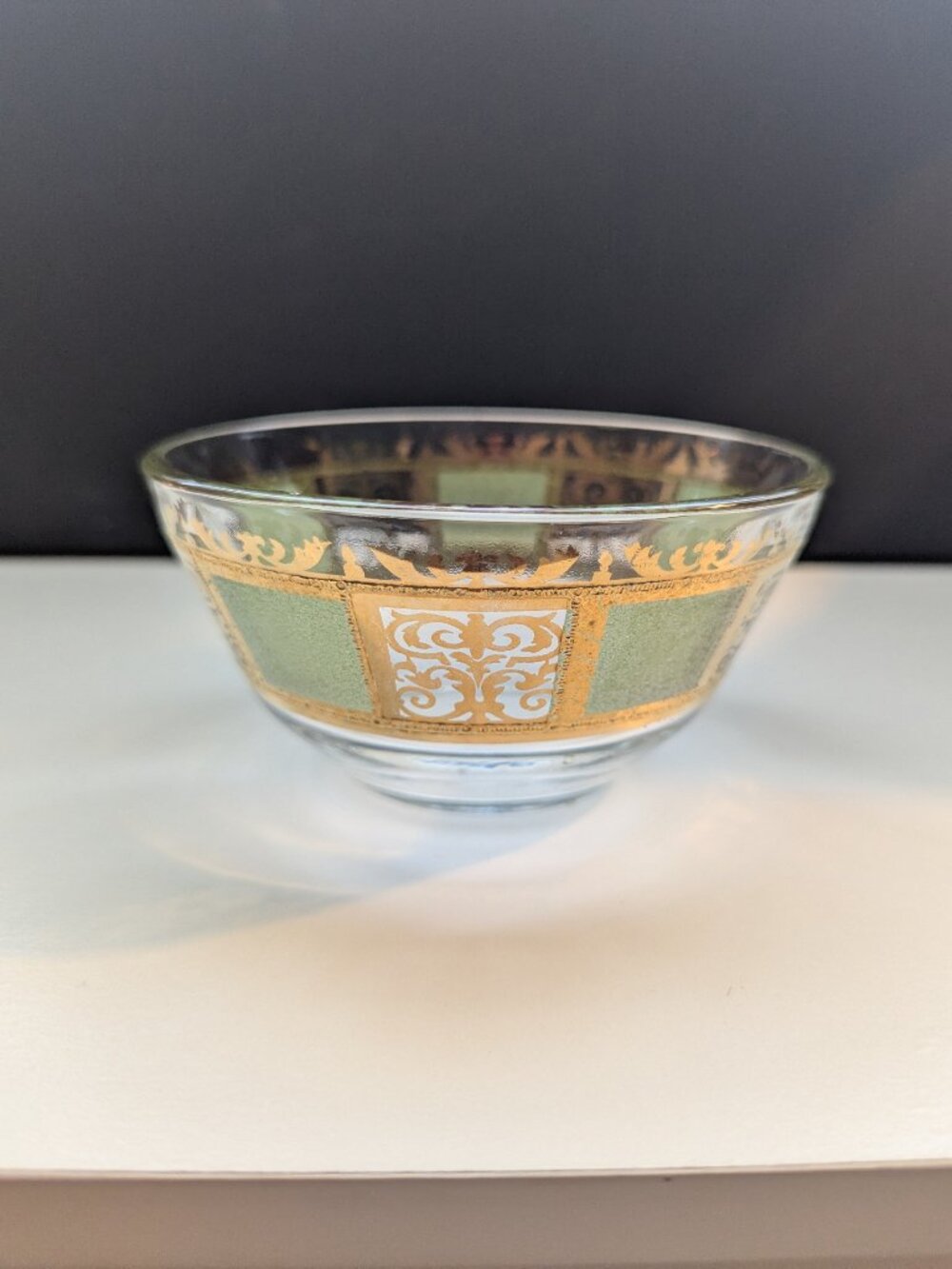 Vintage Culver Embossed Small Bowl